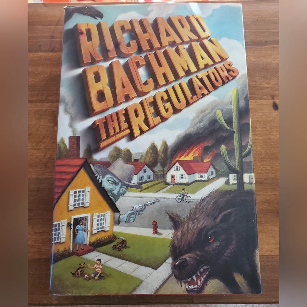 Richard Bachman Stephen King The Regulators Book -$15